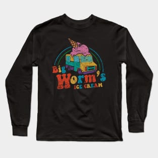 Big Worm's Ice Cream Vintage Long Sleeve T-Shirt